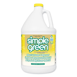 Simple Green® Industrial Cleaner and Degreaser, Concentrated, Lemon, 1 gal Bottle, 6/Carton (SMP14010)