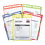 C-Line® Neon Stitched Shop Ticket Holders, 9 x 12, 25 per box, Assorted Colors (CLI43910)