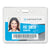 Advantus Proximity ID Badge Holder, Horizontal, 3.75 x 3, Clear, 50/Pack (AVT75450)