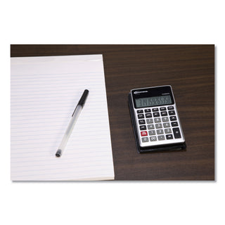 Innovera® 15922 Pocket Calculator, Dual Power, 12-Digit LCD Display (IVR15922)