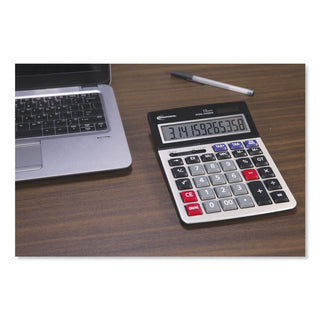Innovera® 15975 Large Display Calculator, Dual Power, 12-Digit LCD Display (IVR15975)