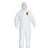 KleenGuard™ A40 Elastic-Cuff and Ankles Hooded Coveralls, 2X-Large, White, 25/Carton (KCC44325)