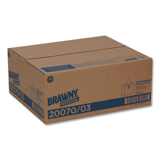 Brawny® Professional D400 Disposable Cleaning Towel, Tall Box, White, 90 Towels/Box, 10 Boxes/Case), Towel (WxL) 9.2" x 16.1" (GPC2007003CT) (GPC200-7003)