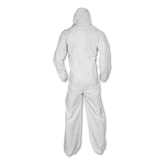 KleenGuard™ KleenGuard™ A20 Breathable Particle Protection Coverall, White, X-Large, ZF, EBWAHB (49124KIM)