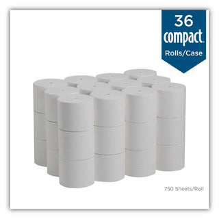 Georgia Pacific® Professional Compact Coreless Bath Tissue, White, 750 Sheets/Roll, 36/Carton (GPC19371CT) (GPC193-71)