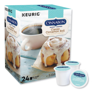 Cinnabon® Cinnabon Classic Cinnamon Roll Coffee K-Cups, 24/Box (GMT6305)