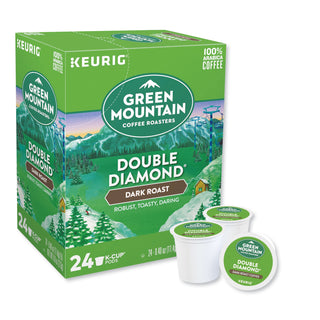 Green Mountain Coffee® Double Black Diamond Extra Bold Coffee K-Cups, 96/Carton (GMT4066CT)