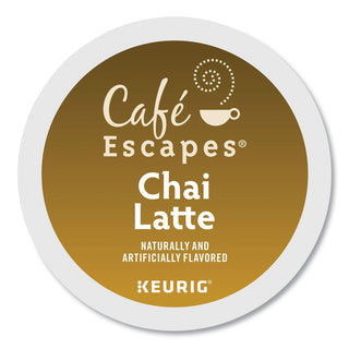 Café Escapes® Café Escapes Chai Latte K-Cups, 24/Box (GMT6805)