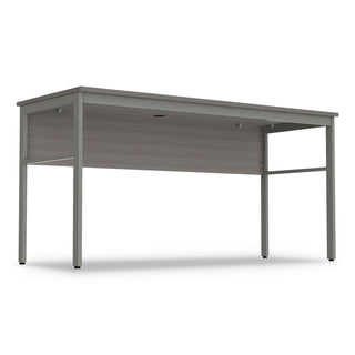 Linea Italia® Urban Desk Workstation, 59w x 23.75d x 29.5h, Ash (LITUR601ASH)