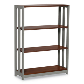 Linea Italia® Trento Line Bookcase, 31 1/2w x 11 1/2d x 43 1/4h, Cherry (LITTR735CH)