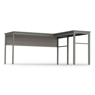 Linea Italia® Urban Desk Workstation, 59w x 59d x 29.5h, Ash (LITUR602ASH)
