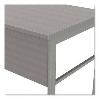 Linea Italia® Urban Desk Workstation, 59w x 23.75d x 29.5h, Ash (LITUR601ASH)