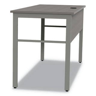 Linea Italia® Urban Desk Workstation, 59w x 23.75d x 29.5h, Ash (LITUR601ASH)