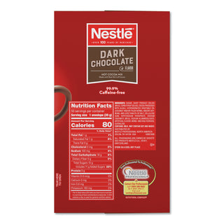 Nestlé® Hot Cocoa Mix, Dark Chocolate, 0.71 oz, 50/Box (NES70060)