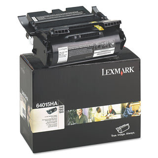 Lexmark™ 64015HA Return Program High-Yield Toner, 21000 Page-Yield, Black (LEX64015HA)