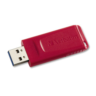 Verbatim® Store 'n' Go USB Flash Drive, 4 GB, Red (VER95236)