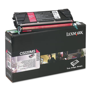 Lexmark™ C5220MS Return Program Toner, 3000 Page-Yield, Magenta (LEXC5220MS)