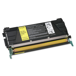 Lexmark™ C5220YS Return Program Toner, 3000 Page-Yield, Yellow (LEXC5220YS)