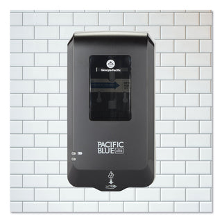 Georgia Pacific® Professional Automated Touchless Soap & Sanitizer Dispenser, Black, 6.54" W x 11.72" D x 4" H (GPC53590)