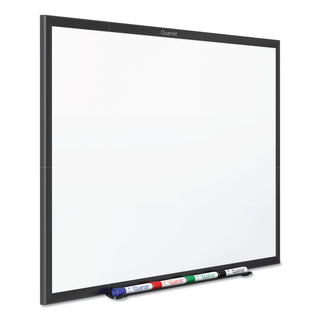 Quartet® Classic Series Nano-Clean Dry Erase Board, 36 x 24, Black Aluminum Frame (QRTSM533B)