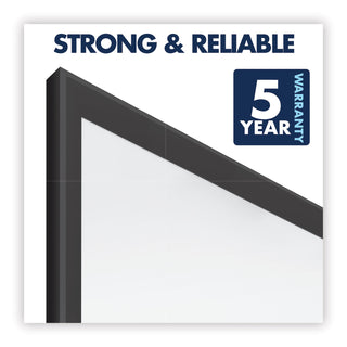 Quartet® Classic Series Nano-Clean Dry Erase Board, 48 x 36, Black Aluminum Frame (QRTSM534B)