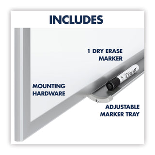 Quartet® Classic Series Nano-Clean Dry Erase Board, 24 x 18, Silver Frame (QRTSM531)