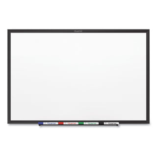 Quartet® Classic Series Nano-Clean Dry Erase Board, 24 x 18, Black Aluminum Frame (QRTSM531B)