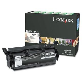 Lexmark™ T650A11A (T65x) Return Program Toner, 7000 Page-Yield, Black (LEXT650A11A)