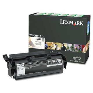 Lexmark™ T650H11A (T65x) Return Program High-Yield Toner, 25000 Page-Yield, Black (LEXT650H11A)