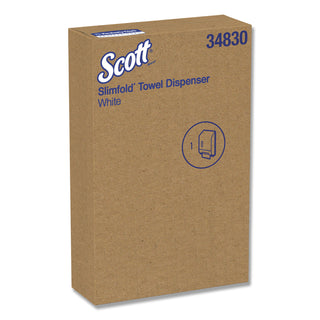 Scott® Slimfold Towel Dispenser, 9.88 x 2.88 x 13.75, White (KIM34830)