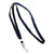 Advantus Deluxe Lanyards, J-Hook Style, 36" Long, Blue, 24/Box (AVT75426)