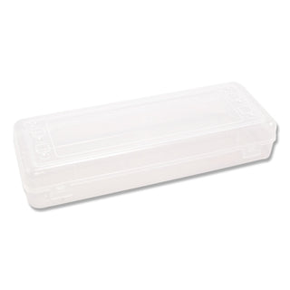 Innovative Storage Designs Stretch Art Box, Polypropylene, Snap Shut, Clear (AVT67033)