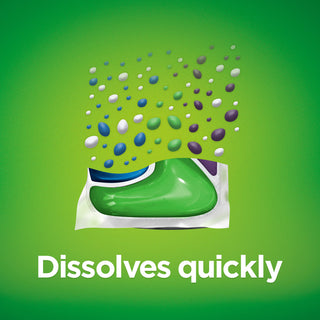 Cascade® Dish Soap, Action Pacs, Platinum, Fresh Scent, 62 Per Pack, 3/Case, 186 Total (PGC97726)