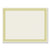 Great Papers!® Foil Border Certificates, 8.5 x 11, Ivory/Gold, Channel, 12/Pack (COS963070)