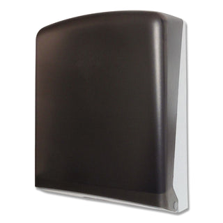 GEN Folded Towel Dispenser, 11" x 4 1/2" x 14", Smoke (GEN1608)