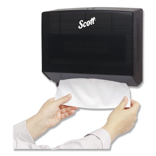 Scott® Scottfold Folded Towel Dispenser, 10.75 x 4.75 x 9, Black (KIM09215)