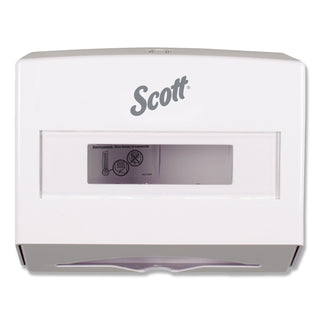 Scott® Scottfold Folded Towel Dispenser, 10.75 x 4.75 x 9, White (09214KIM)