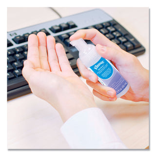 Kleenex® Ultra Moisturizing Foam Hand Sanitizer, 1.5 oz Pump Bottle, Unscented (KIM34604EA)