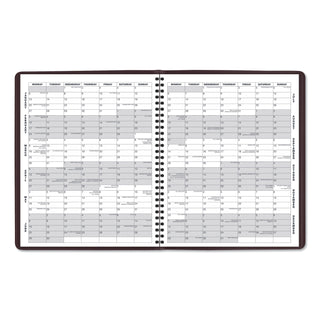 AT-A-GLANCE® Monthly Planner, 11 x 9, Winestone Cover, 15-Month: Jan 2025 to Mar 2026 (AAG7026050)