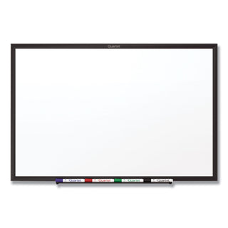 Quartet® Classic Series Total Erase Dry Erase Board, 96 x 48, White Surface, Black Frame (QRTS538B)