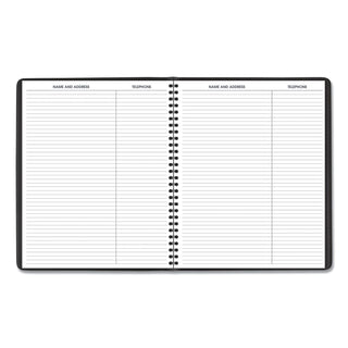 AT-A-GLANCE® Monthly Planner, 11 x 9, Black Cover, 15-Month: Jan 2025 to Mar 2026 (AAG7026005)