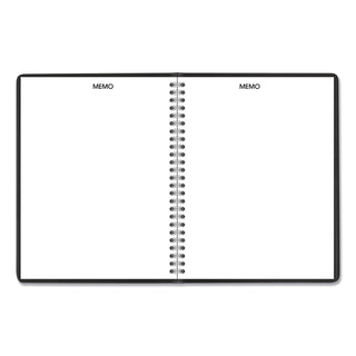 AT-A-GLANCE® DayMinder Monthly Planner with Notes Column, Ruled Blocks, 8.75 x 7, Black Cover, 12-Month (Jan to Dec): 2025 (AAGG40000)