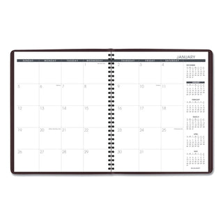 AT-A-GLANCE® Monthly Planner, 11 x 9, Winestone Cover, 15-Month: Jan 2025 to Mar 2026 (AAG7026050)
