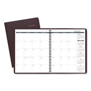 AT-A-GLANCE® Monthly Planner, 11 x 9, Winestone Cover, 15-Month: Jan 2025 to Mar 2026 (AAG7026050)