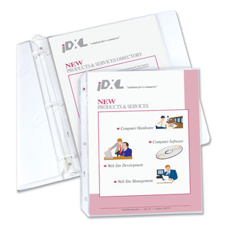 C-Line® Heavyweight Polypropylene Sheet Protectors, Non-Glare, 2", 11 x 8 1/2, 100/BX (CLI62028)