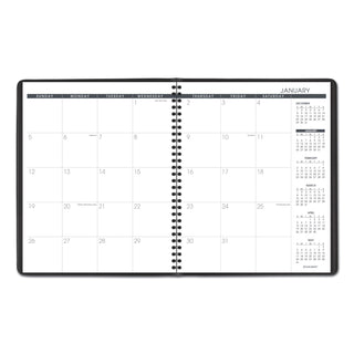 AT-A-GLANCE® Monthly Planner, 11 x 9, Black Cover, 15-Month: Jan 2025 to Mar 2026 (AAG7026005)