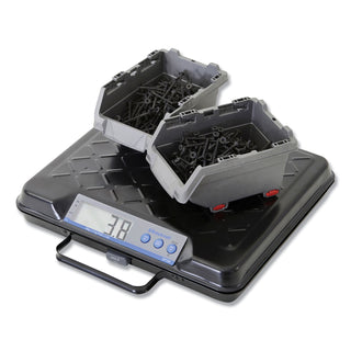 Brecknell Portable Electronic Utility Bench Scale, 100lb Capacity, 12 x 10 Platform (SBWGP100)
