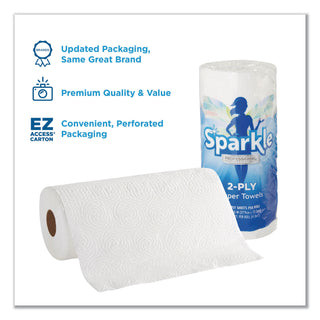 Georgia Pacific® Professional Sparkle ps Perforated Paper Towel, White, 8 4/5 x 11, 85/Roll, 15 Roll/Carton (GEP2717714)