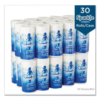 Georgia Pacific® Professional Sparkle ps Perforated Paper Towels, 2-Ply, 11x8 4/5, White,70 Sheets,30 Rolls/Ct (GEP2717201CT)
