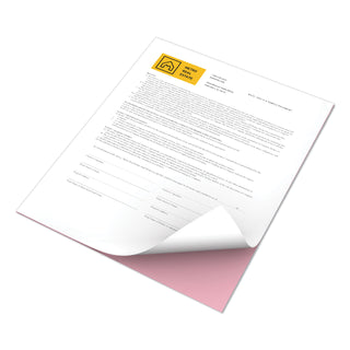 Xerox® Revolution Digital Carbonless Paper, 2-Part, 8.5 x 11, Pink/White, 5, 000/Carton (XER3R12421)